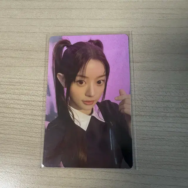 아일릿 빌려온 고양이 밤 민주 앨범 포카