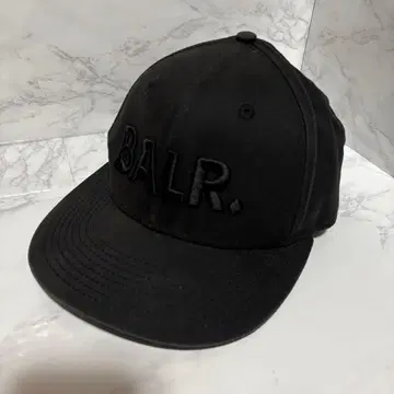 y121714 BALR. 캡 블랙 로고 베이스볼