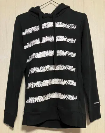 NUMBER (N)INE 넘버나인 후드티 후디 긴팔 맨투맨