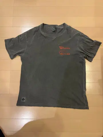 참스 Chums T셔츠 그레이 XXL 사이즈