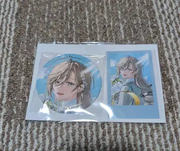 니지산지 카나에 생일 굿즈 2025 금박 캔뱃지 폴라로이드풍 카드