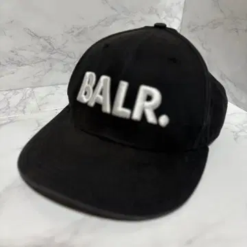 y121715 BALR. 캡 블랙 로고 베이스볼