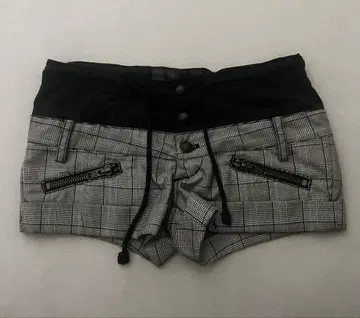 MOUSSY 체크 숏팬츠 레어