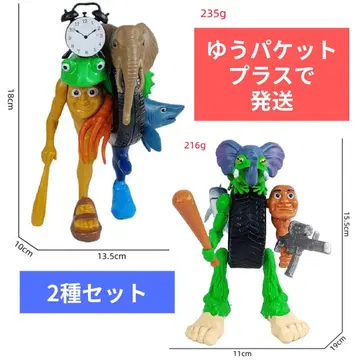 [ 라스트 1점 ] 이탈리안 레인 로트 합체 2개 세트 피규어 2종