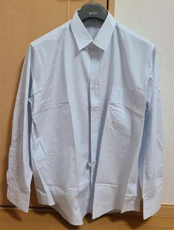 파파스 옅은 파랑 긴팔 셔츠