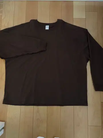 바이널 아카이브 프룻 오브 더 룸 티셔츠 브라운 S