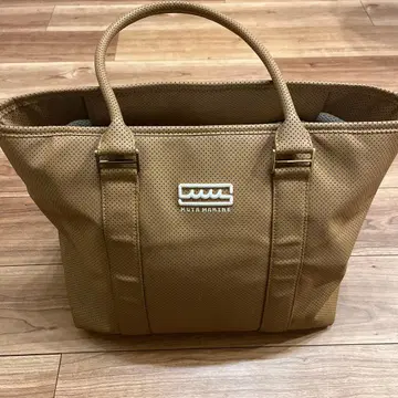 MUTA MARINE 베이지 토트백