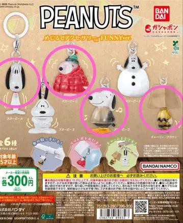 PEANUTS 메지루시 악사리 FUNNY ver.