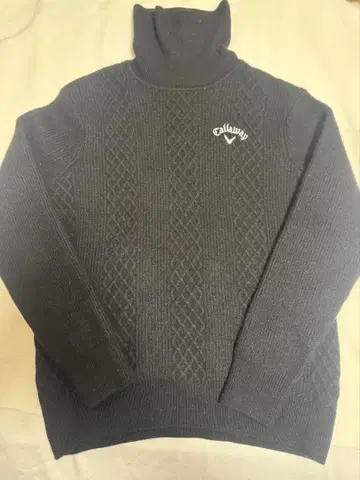 캘러웨이 블랙 스웨터 M