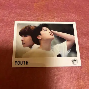BTS YOUTH 사진 회장 한정판 예약 특전 JIMIN&J-HOPE