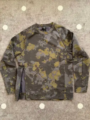 Lululemon 카모 패턴 맨투맨 XS/TP