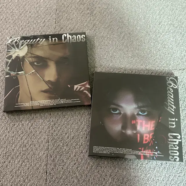 (미개봉)김재중 앨범 2장 일괄 뷰티인카오스