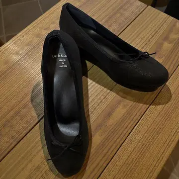 elikoko 베리코코 블랙 발레 펌프스 일본제