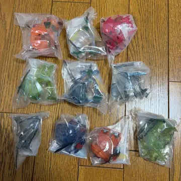 미개봉! 가샤폰 EX 성전사 단바인 전 10종 크리스탈 배틀러 버전