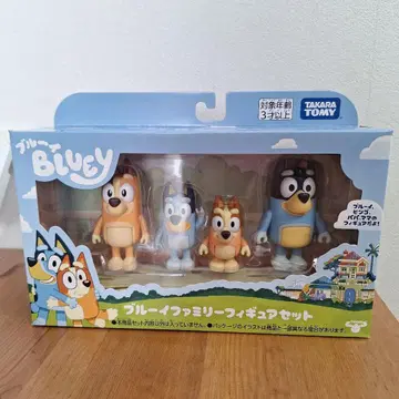 [ 새상품 미개봉 ] 블루이 패밀리 피규어 4체 세트