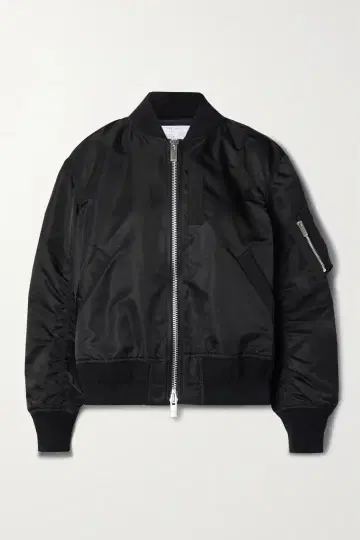 새상품급 sacai MA-1 SCW-065 블루종 블랙