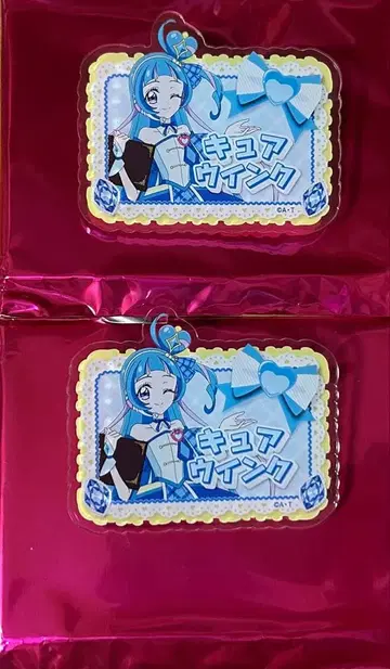 너와 아이돌 프리큐어 스이파라 콜라보 네임 배지 큐어 잉크