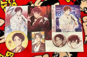 아오페라 히나노 히데 특전 카드 캔뱃지 세트