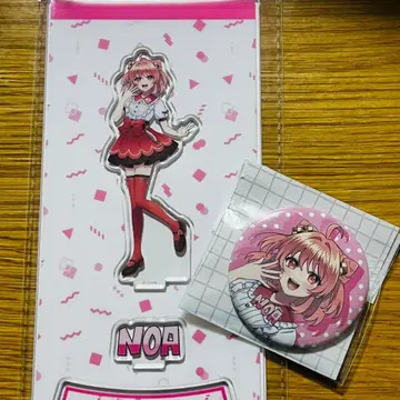 컬러풀 피치 뮤지엄 노아 아크릴 스탠드 캔뱃지