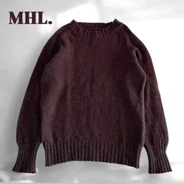 9 [새상품급] 마가렛호웰 울100 크루넥 니트