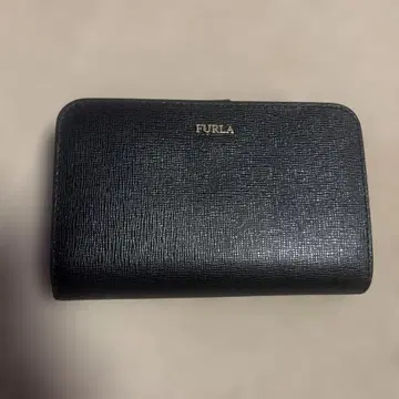 FURLA 블랙 접이식 지갑
