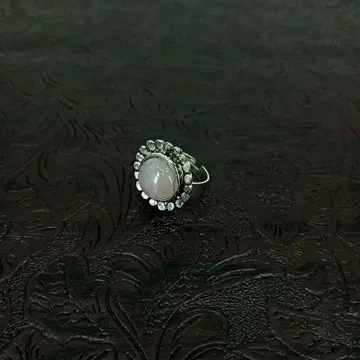 빈티지 실버 플라워 앤티크 레트로 반지 10호