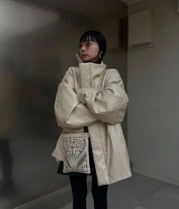 ameri PASTING LIKE FAKE LEATHERJACKET