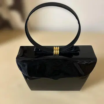 블랙 박스형 파티 백