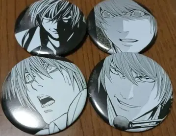 데스노트전 캔 배지 야가미 라이토