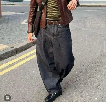 Estudio niksen Raw Denim Balloon Jeans