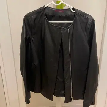 URBAN RESEARCH 블랙 가죽 자켓