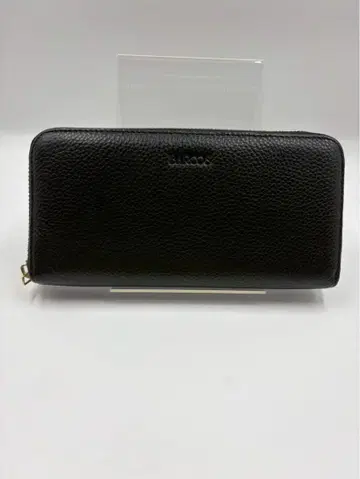 BARCOS 장지갑 라운드 지퍼 블랙