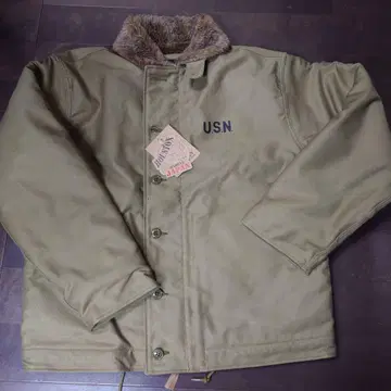 택 포함 새상품 HOUSTON 휴스턴 N-1 덱 자켓 40 일본제