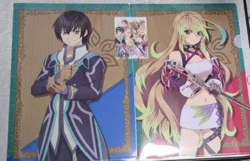 테일즈 뮤지엄 굿즈+혜택 클리어 파일+클리어 카드 엑실리아