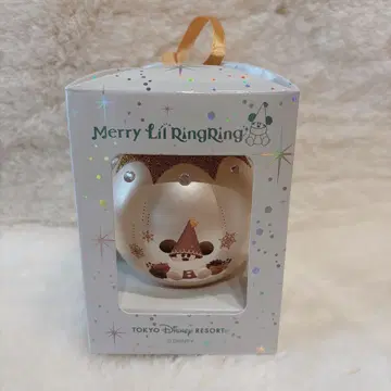 디즈니 릴린린 오너먼트 크리스마스 2025 유리 구두
