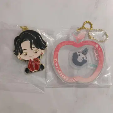 미세스 그린애플 제일복권 바스락 아크릴 참 오오모리