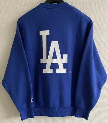 LA Dodgers 백프린트 로고 맨투맨