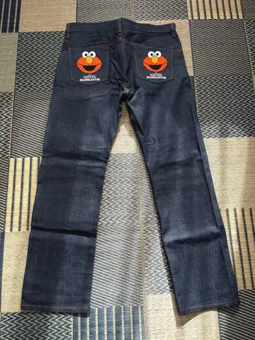 세서미 스트리트 x 그랜드캐니언 콜라보 데님 팬츠