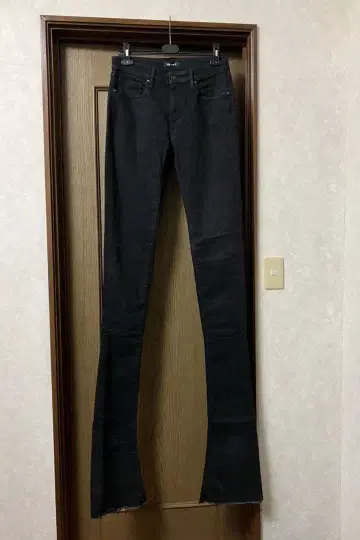 who want it 롱 플레어 팬츠