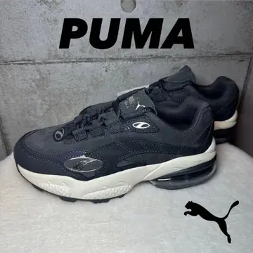 미사용 새상품 PUMA 푸마 에어쿠션 스웨이드 그레이 가죽 Y2K