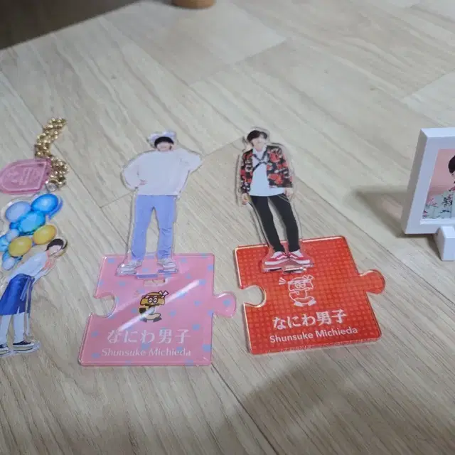 나니와단시 미치에다 굿즈 아크릴 스탠드 키링