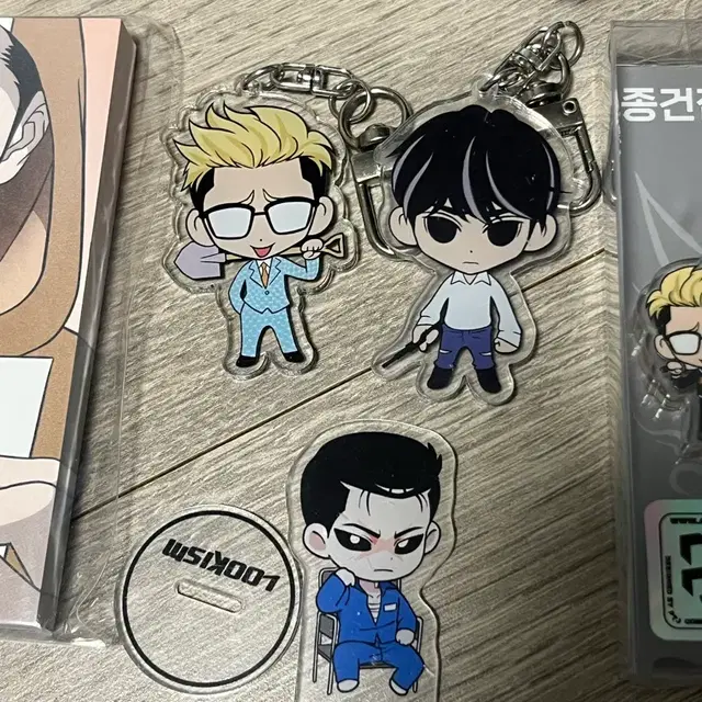 외모지상주의 외지주 준구 sd키링 장현 종건 아크릴스탠드 판매