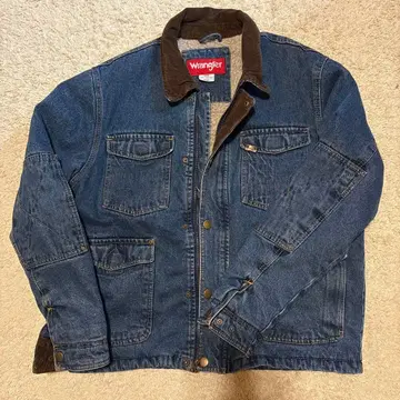 Wrangler 데님 커버올 M 사이즈 보아 안감