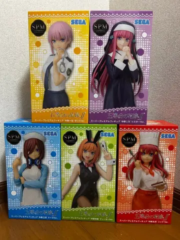 5등분의 신부 SPM 피규어 세트