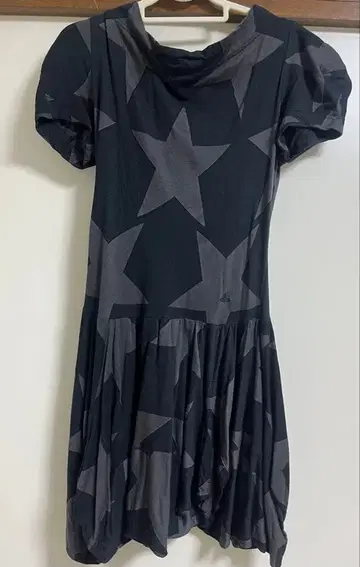 비비안 웨스트우드 레트 레벨 별 패턴 원피스