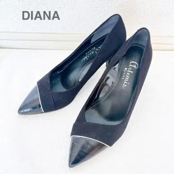 다이애나 스틸레토 펌프스 23.5 블랙