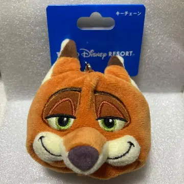 디즈니 주토피아 닉 와일드 봉제 인형 키체인