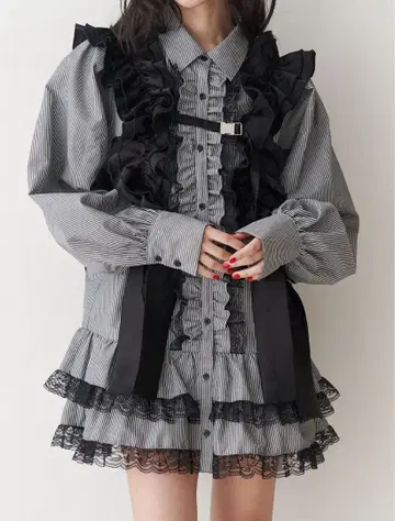 jouetie 쥬에티 리본 하네스 블랙 미사용 새상품