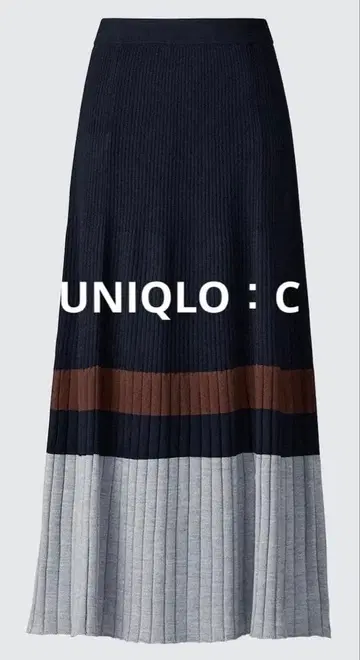 UNIQLO:C 메리노 블렌드 스커트