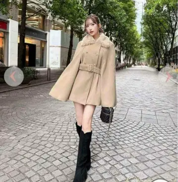 Cherimi 케이프 코트